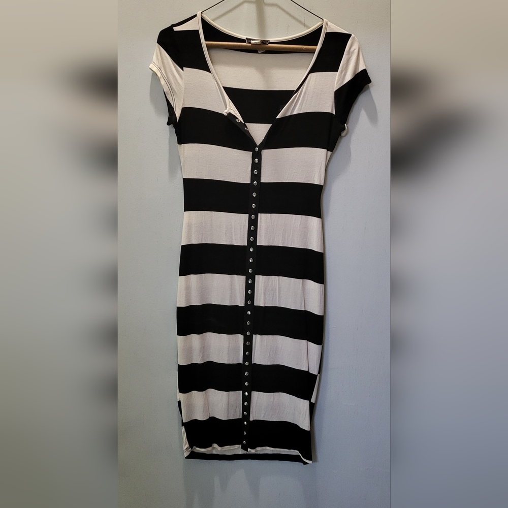 Striped Bodycon Dress